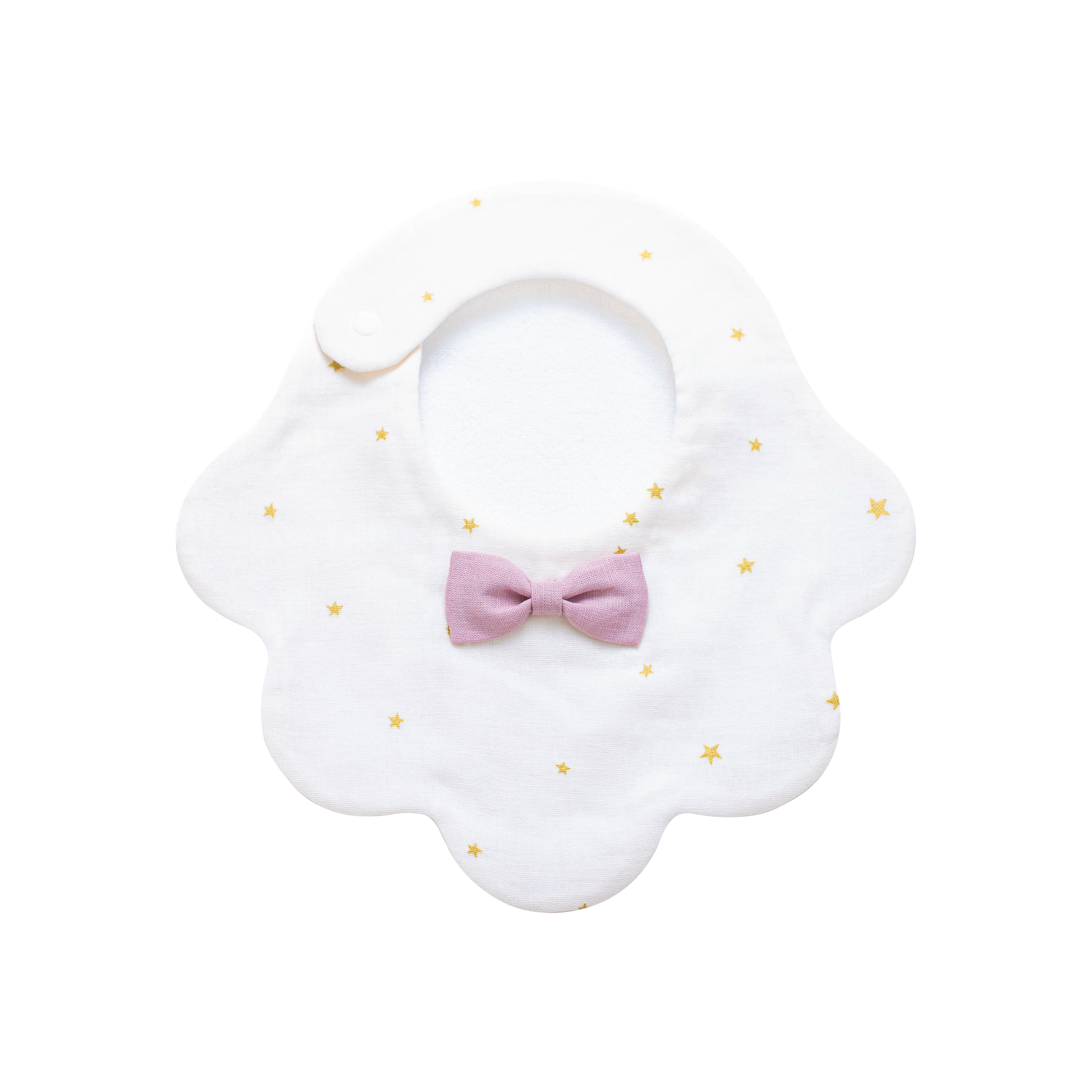 もくもくスタイ Star Pattern Ribbon Pink – Milme
