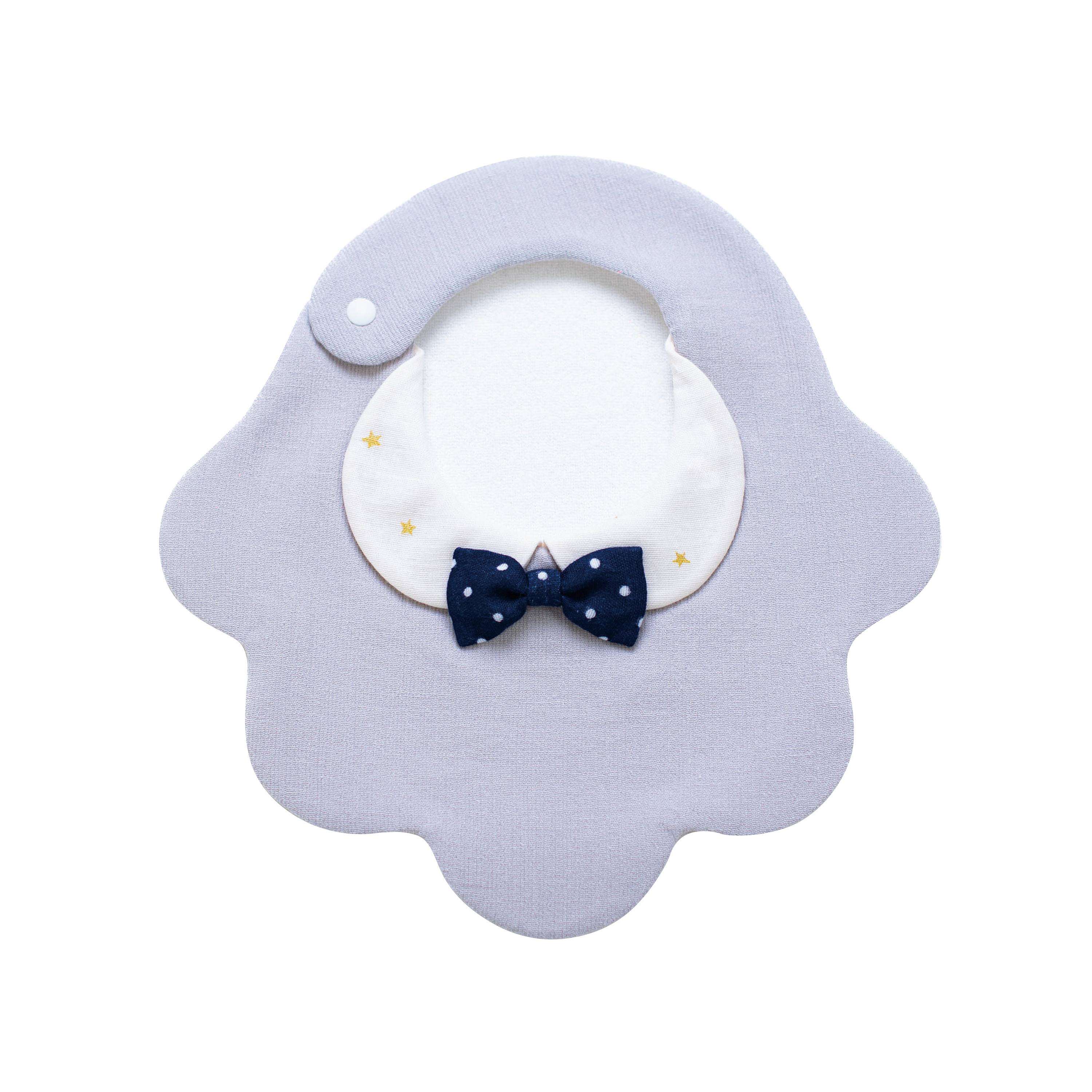 もくもくスタイ Collared Dot Ribbon Glay – Milme もくもくスタイ Collared Dot Ribbon Glay – Milme